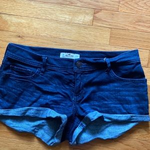 Hollister dark denim short